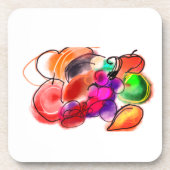 Thanksgiving food getränkeuntersetzer (Vorderseite)