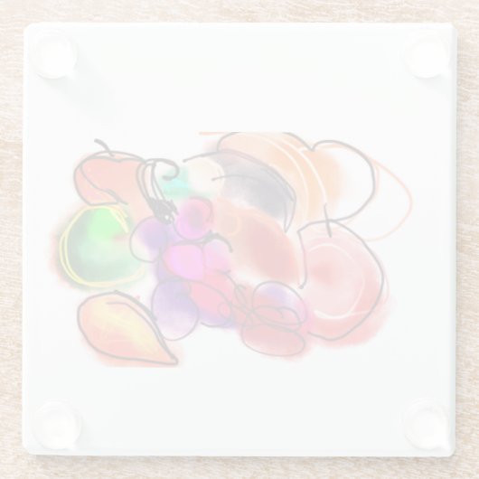 Thanksgiving food glasuntersetzer (Rückseite)