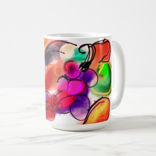 Thanksgiving food kaffeetasse (VorderseiteRechts)