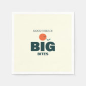 Thanksgiving/Friendsgiving Dinner Feast Paper Serviette (Vorderseite)