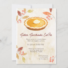 Thanksgiving Friendsgiving Invitation Einladung