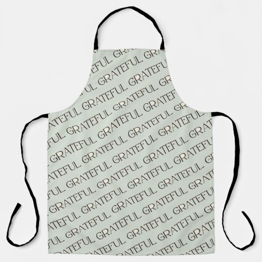 thanksgiving grateful apron schürze (Vorderseite)