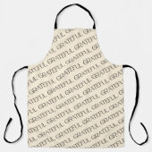thanksgiving grateful apron  schürze (Vorderseite)