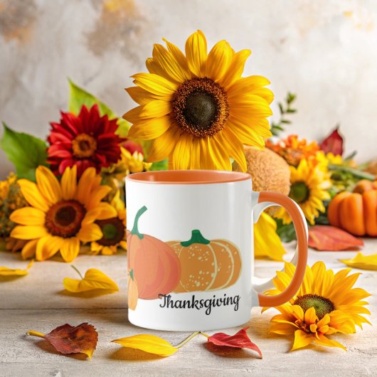 Thanksgiving Happiness in Every Sip Tasse