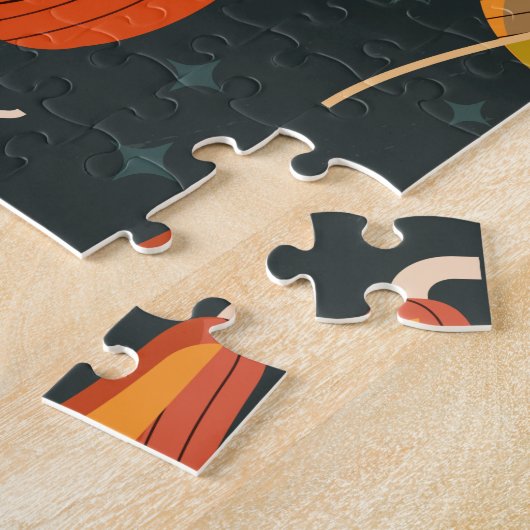 Thanksgiving Happy Turkey Day pattern gift Puzzle (Seite)