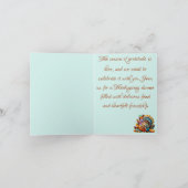 Thanksgiving honor turkey Invitacion Karte (Innenseite)