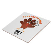 Thanksgiving Humor Funny Turkey Joke Fliese (Seite)