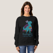 Thanksgiving is kind of a big deal dinosaur sweatshirt (Vorne ganz)