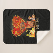 Thanksgiving It's Fall Y'all Dachshund Sherpadecke (Vorderseite (Horizontal))