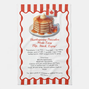 Thanksgiving Kanada – Schnelles & Cozy Pancakes Re Geschirrtuch