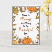 Thanksgiving  karte (Gelbe Blume)