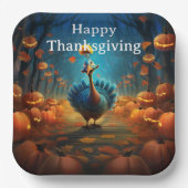 Thanksgiving Kids 9  Pappteller (Vorderseite)