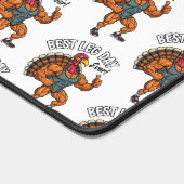 Thanksgiving Leg Day Desk Mat Schreibtischunterlage (Ecke)