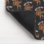 Thanksgiving Leg Day Mousepad (Ecke)