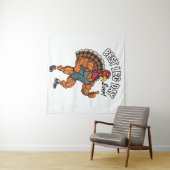 Thanksgiving Leg Day Tapestry Wandteppich (Beispiel (Horizontal))