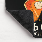 Thanksgiving Love 4th Grade Teacher Turkey Autumn Mousepad (Ecke)