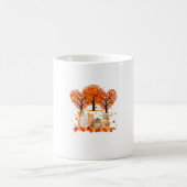 Thanksgiving Maple Cat Heart Shape Tree Leaf Verwandlungstasse (Mittel)