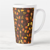 Thanksgiving Maple Fall Pattern Milchtasse (Rechts)