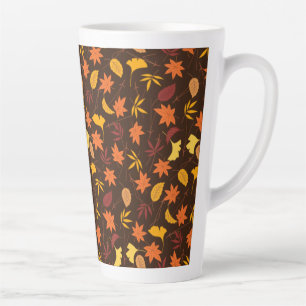 Thanksgiving Maple Fall Pattern Milchtasse