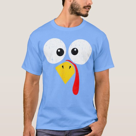Thanksgiving Matching Family s Funnyurkey Costume  T-Shirt (Vorderseite)
