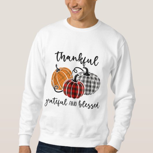 Thanksgiving Men W Sweatshirt (Vorderseite)