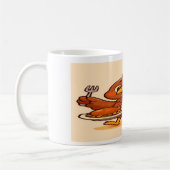 Thanksgiving Mug: Turkey's Table Takeover Kaffeetasse (Links)
