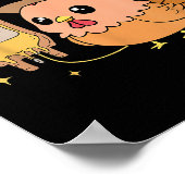 Thanksgiving Nurse Code Gobble Funny Turkey Rn Cna Poster (Ecke)