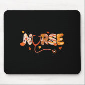Thanksgiving Nurse Turkey Day Fall Love RN ER NICU Mousepad (Vorne)