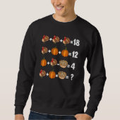 Thanksgiving Order Of Operations Quiz Mathematics  Sweatshirt (Vorderseite)