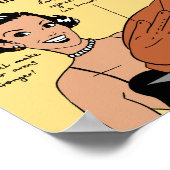 Thanksgiving Oviraptor Poster (Ecke)