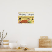Thanksgiving Oviraptor Poster (Küche)