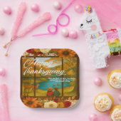 Thanksgiving Paper Plate Pappteller (Party)