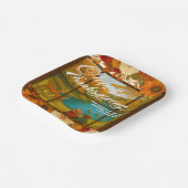 Thanksgiving Paper Plate Pappteller (Gewinkelt)