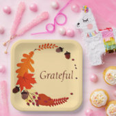 Thanksgiving paper plates pappteller (Party)