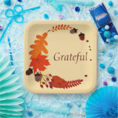 Thanksgiving-Papierteller Pappteller (Party)