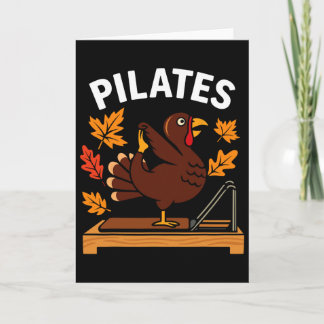 Thanksgiving Pilates Turkey For Yoga And Fitness L Karte
