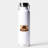 Thanksgiving-Pilgerhut � Herbsternte-Design C Trinkflasche (Vorne)