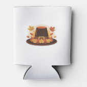 Thanksgiving Pilgrim Hat � Autumn Harvest Design C Dosenkühler (Vorderseite)