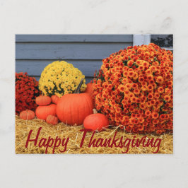 Thanksgiving Post Card Feiertagspostkarte