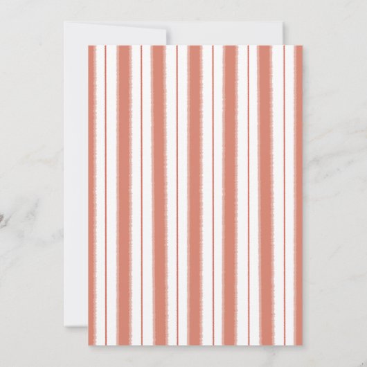 Thanksgiving Potluck Invitation Rustic Fall Party Einladung (Rückseite)