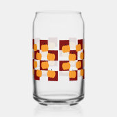 Thanksgiving Pumpkin Can Glass Fall Home Decor Dosenglas (Rechts)