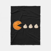 Thanksgiving Pumpkin E Women Turkey Men Girls Fleecedecke (Vorderseite)