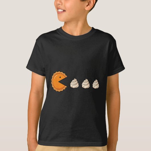 Thanksgiving Pumpkin E Women Turkey Men Girls T-Shirt (Vorderseite)