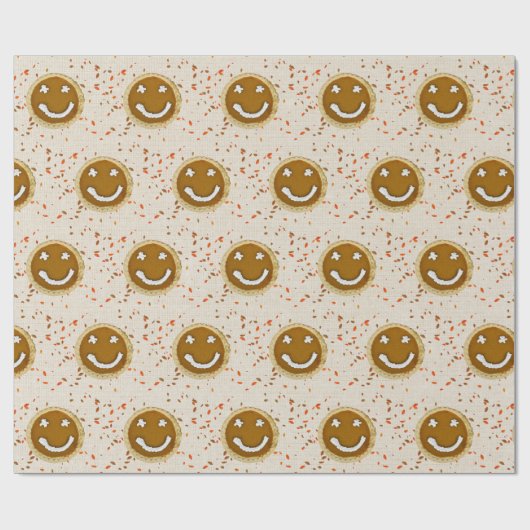 Thanksgiving Pumpkin Pie Geschenkpapier (Flach)