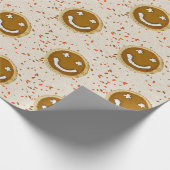 Thanksgiving Pumpkin Pie Geschenkpapier (Ecke)