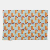 Thanksgiving Pumpkin Pie Geschirrtuch (Horizontal)