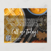 Thanksgiving Real Estate Postcard, Let’s Make You Flyer (Hinten)