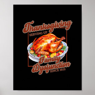 Thanksgiving Serving Up  Poster