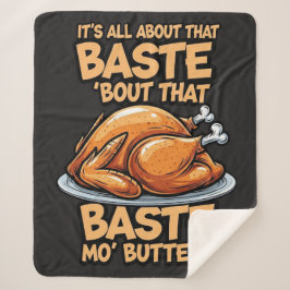 Thanksgiving Sherpa Blanket Sherpadecke