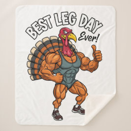 Thanksgiving Sherpa Blanket Sherpadecke